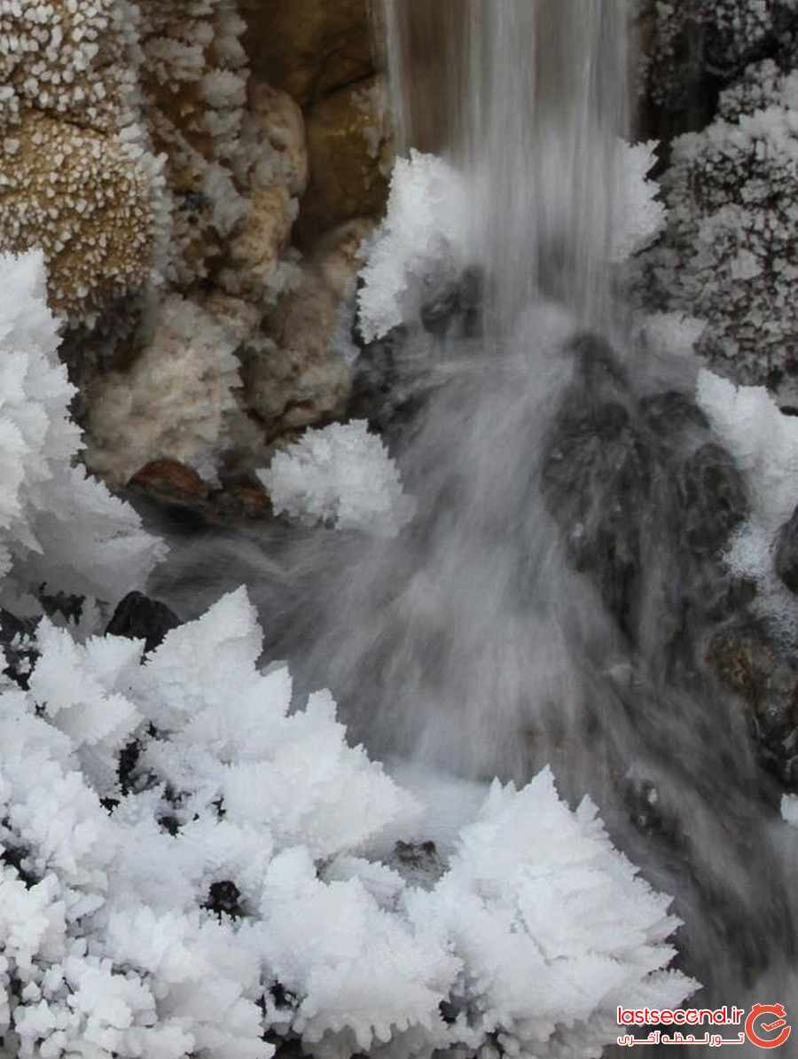 آبشار گنبد نمکی جاشک یکی از رموز طبیعت بوشهر